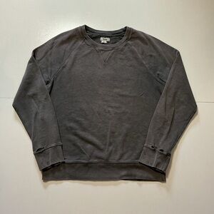 Acne Studios College AW11 100% Cotton Washed Gray Pullover Crewneck Sweatshirt
